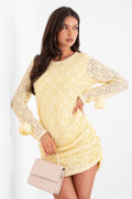  Short dress model 223844 Italy Moda 