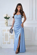  Long dress model 225366 Bicotone 