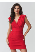  Cocktail dress model 226859 Makadamia 